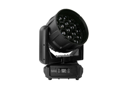 DELUGEM19X60WFX - IP65 Moving Head Zoom Wash with 19 x 60W RGBW + 76 x 0.5W RGB LEDs