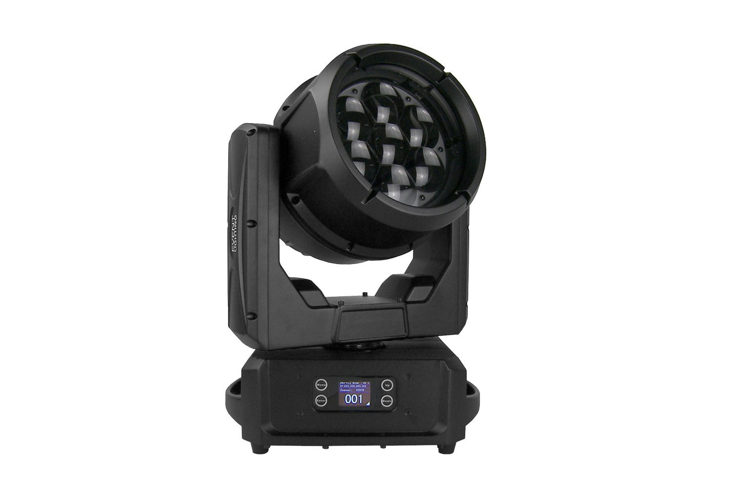 DELUGEM7X60WFX - IP65 Moving Head Zoom Wash with 7 x 60W RGBW  + 28 x 0.5W RGB LEDs