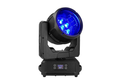DELUGEM7X60WFX - IP65 Moving Head Zoom Wash with 7 x 60W RGBW  + 28 x 0.5W RGB LEDs