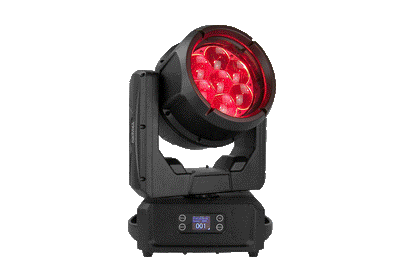 DELUGEM7X60WFX - IP65 Moving Head Zoom Wash with 7 x 60W RGBW  + 28 x 0.5W RGB LEDs