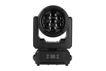 DELUGEM7X60WFX - IP65 Moving Head Zoom Wash with 7 x 60W RGBW  + 28 x 0.5W RGB LEDs