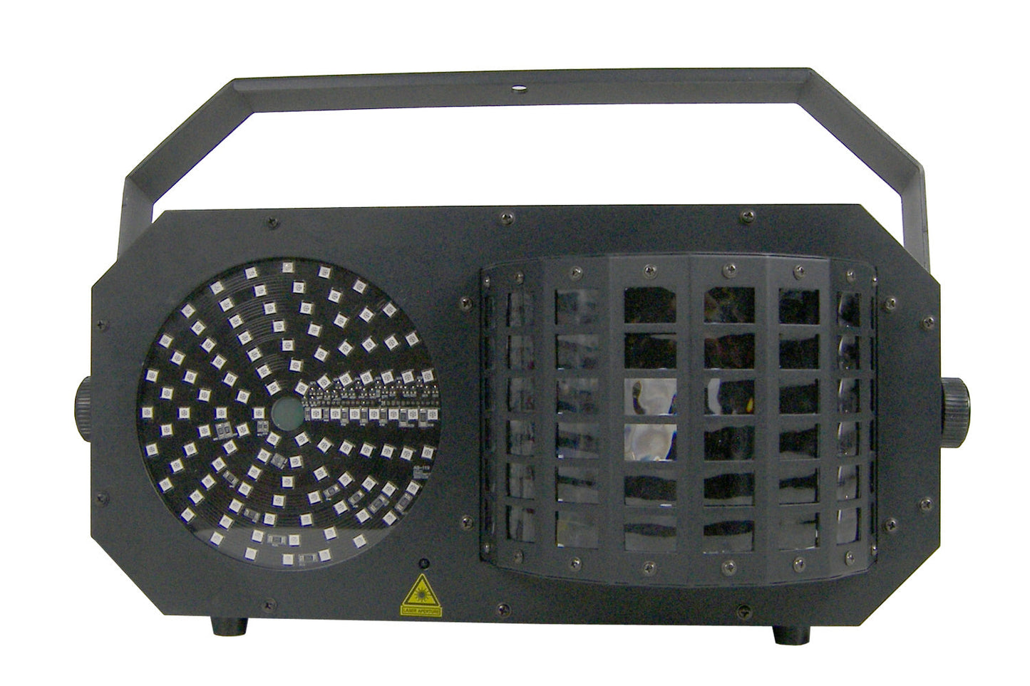 DERBY3 - 3-in-1 Lighting Effect: Derby, LED Strobe and flood light and RGB Laser