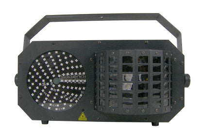 DERBY3 - 3-in-1 Lighting Effect: Derby, LED Strobe and flood light and RGB Laser