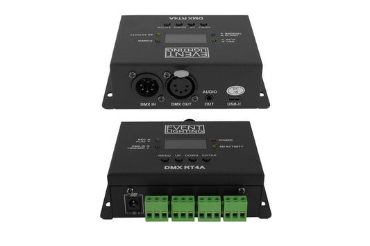 DMXRT4A - DMX and Audio Recorder/Trigger