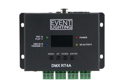DMXRT4A - DMX and Audio Recorder/Trigger