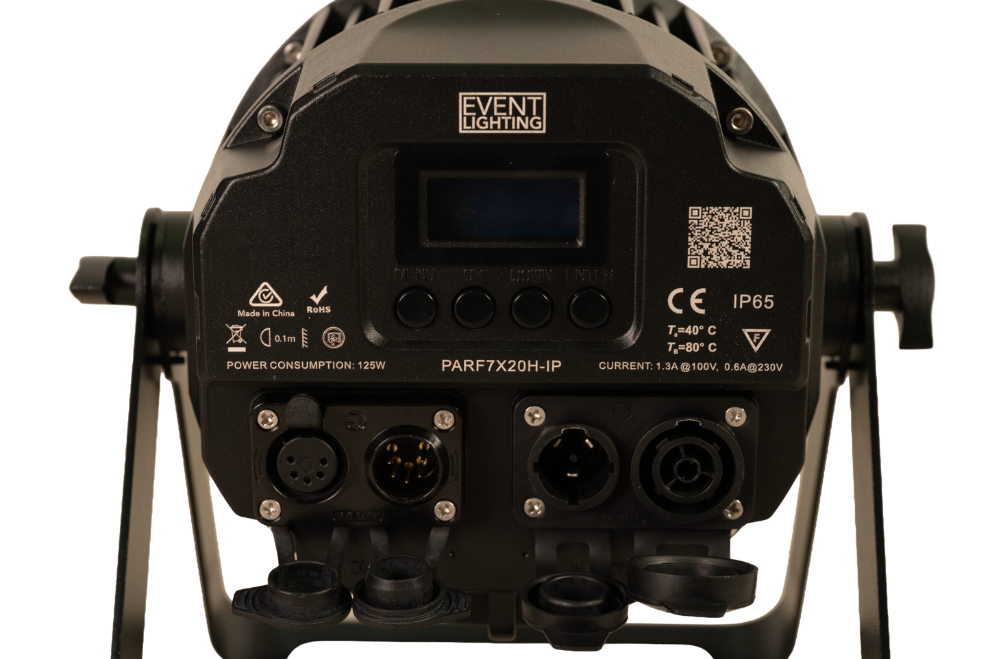 PARF7X20H-IP - Outdoor Pro Par with Electronic Frost and 7 x 20W RGBWAU LEDs