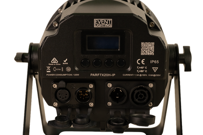 PARF7X20H-IP - Outdoor Pro Par with Electronic Frost and 7 x 20W RGBWAU LEDs