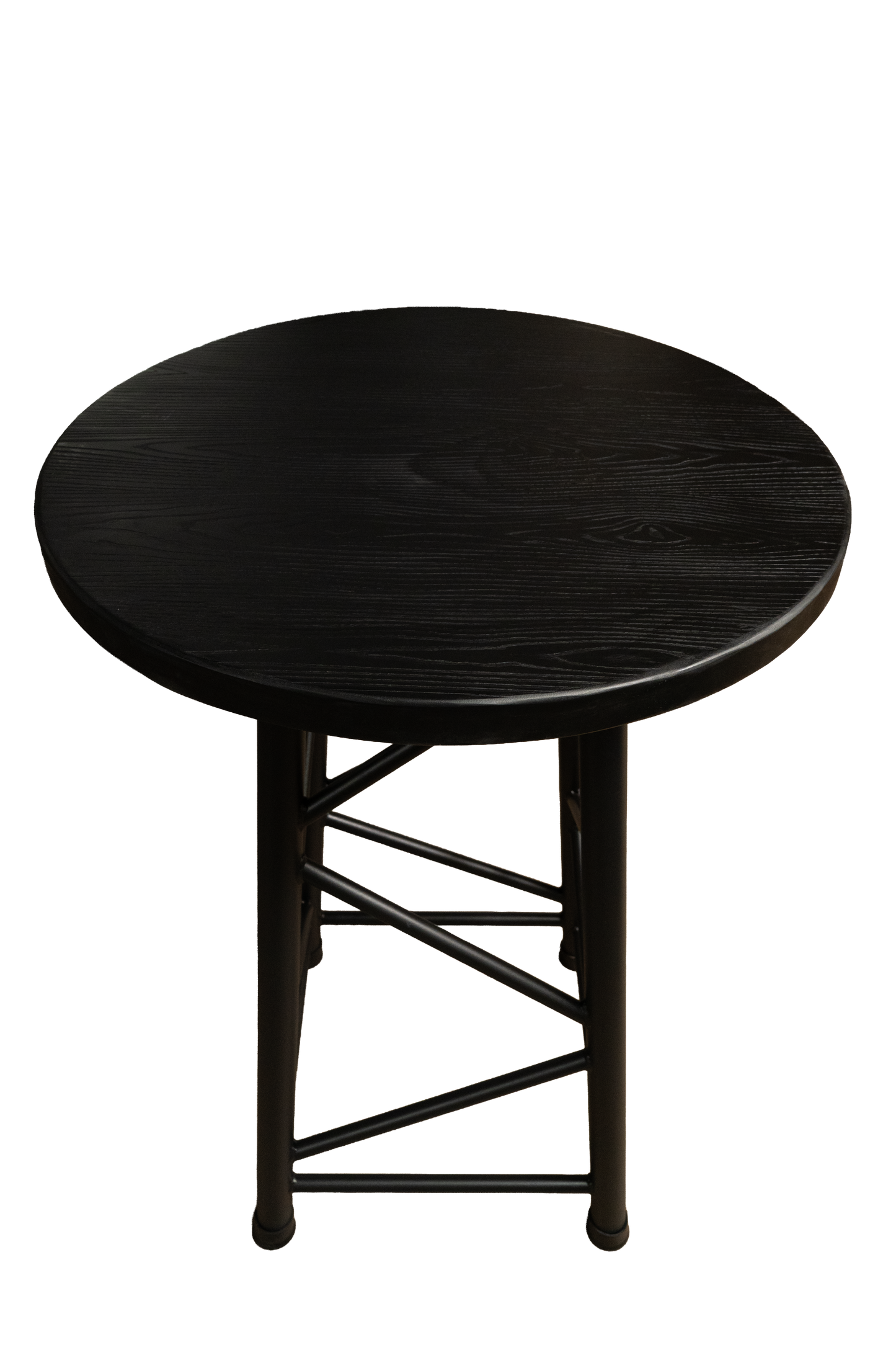 TRTABLESBK - 1100mm High Truss Table - Black-Brown