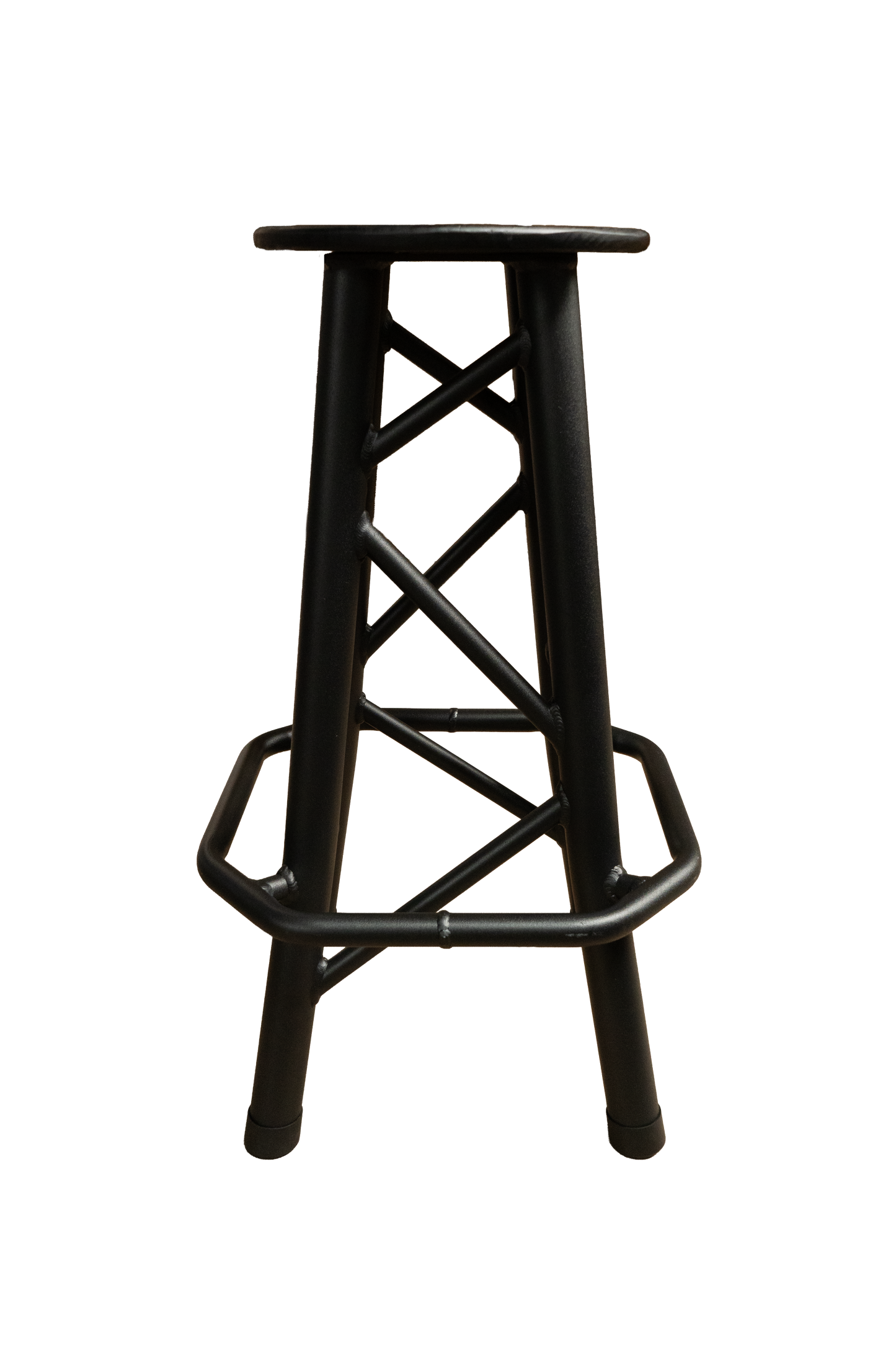 TRSTOOLSBK - 850mm High Truss Stool – Black/Brown