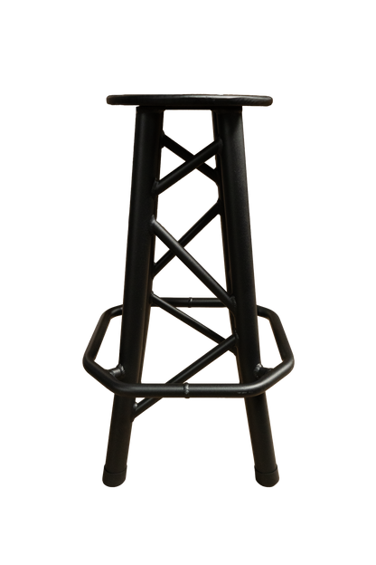 TRSTOOLSBK - 850mm High Truss Stool – Black/Brown