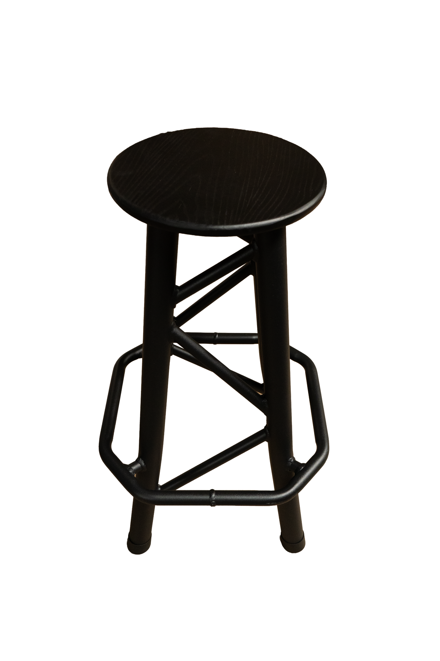 TRSTOOLSBK - 850mm High Truss Stool – Black/Brown