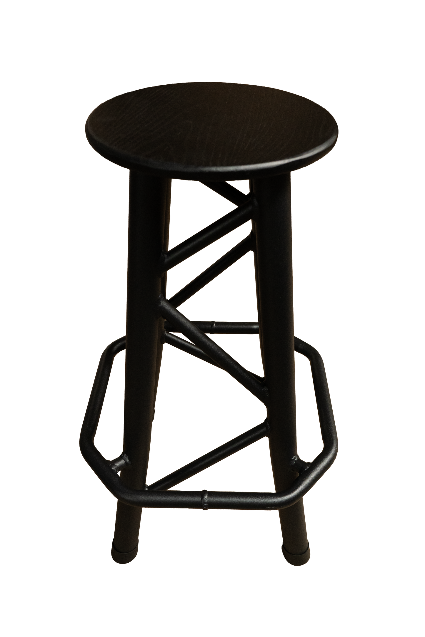 TRSTOOLSBK - 850mm High Truss Stool – Black/Brown
