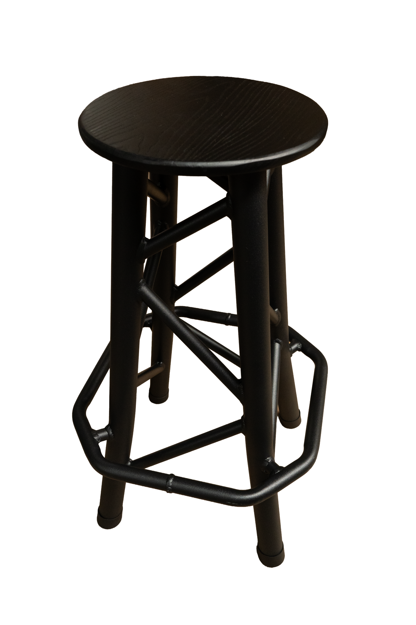 TRSTOOLSBK - 850mm High Truss Stool – Black/Brown