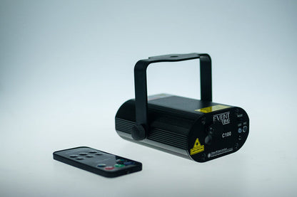 C100 RG laser with remote