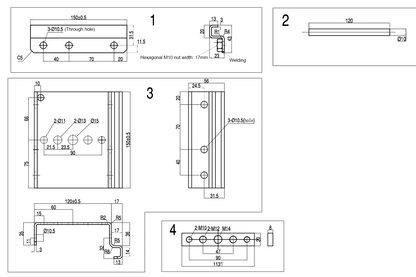 CLAMPB160 - Universal Marquee Beam Clamp