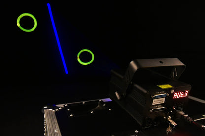 EL1000RGB 1W RGB Analogue 15K scanning animation laser with ILDA