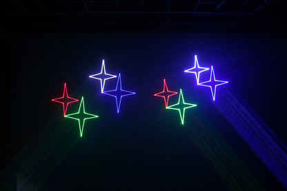 EL1000RGB 1W RGB Analogue 15K scanning animation laser with ILDA