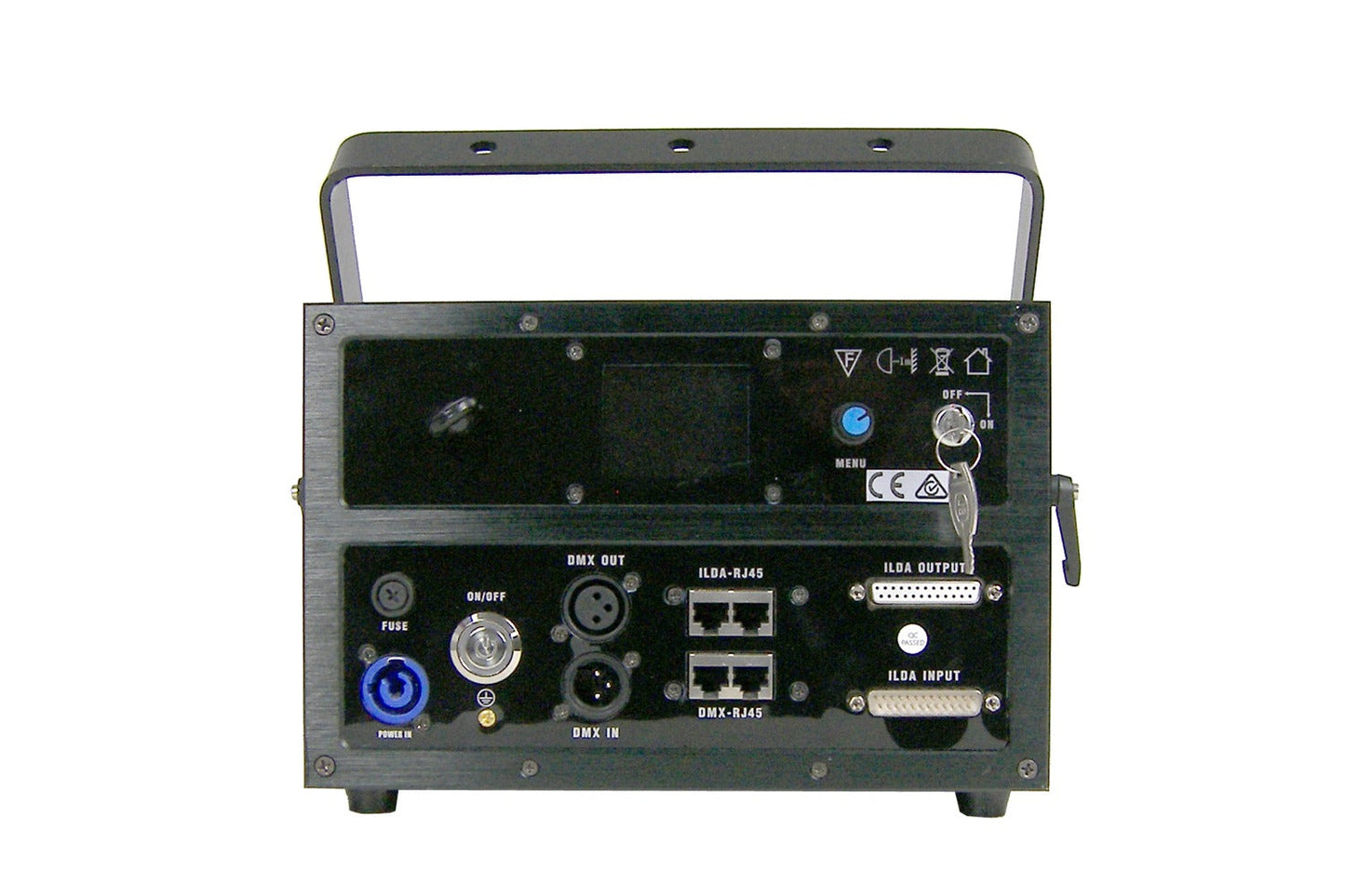 EL5000RGBPRO - 5W RGB Animation Laser. ILDA, RJ45, 30K Scanner - Road case included