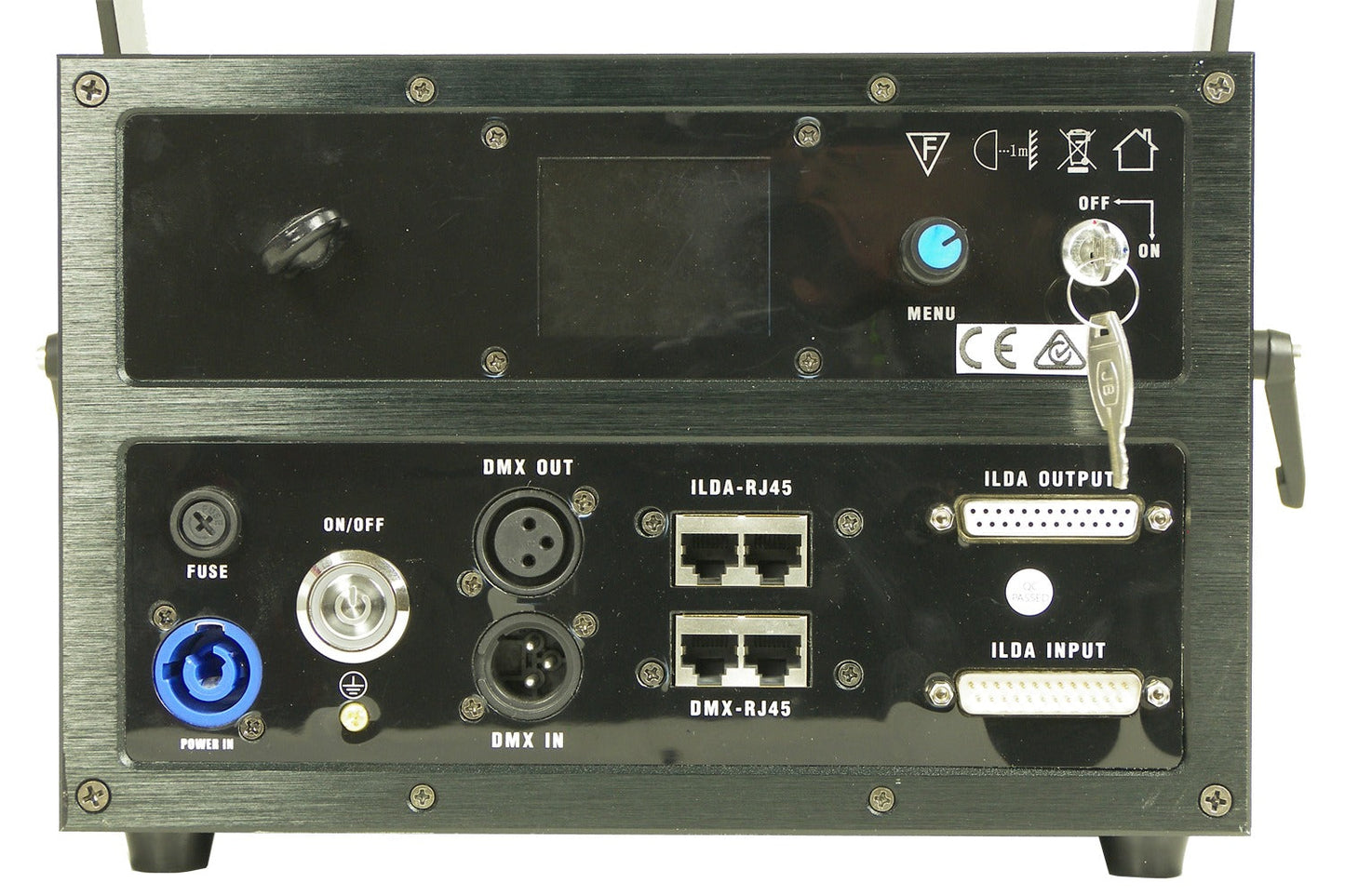 EL5000RGBPRO - 5W RGB Animation Laser. ILDA, RJ45, 30K Scanner - Road case included