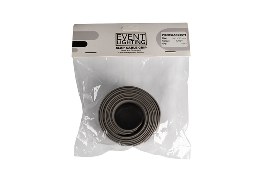 EVENTSLAP30GY5 - Event Slap Cable Grips in Grey (5 Pack)