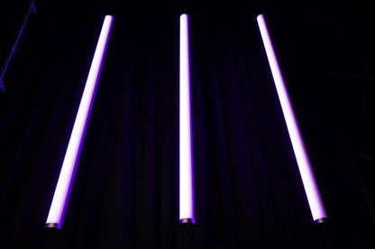 EVENTTUBEKIT - Outdoor LED Tube Package of 8 in a Road Case