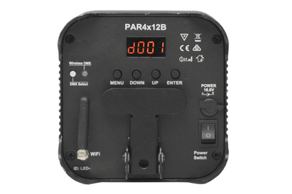 Event Lighting battery Parcan, rear
