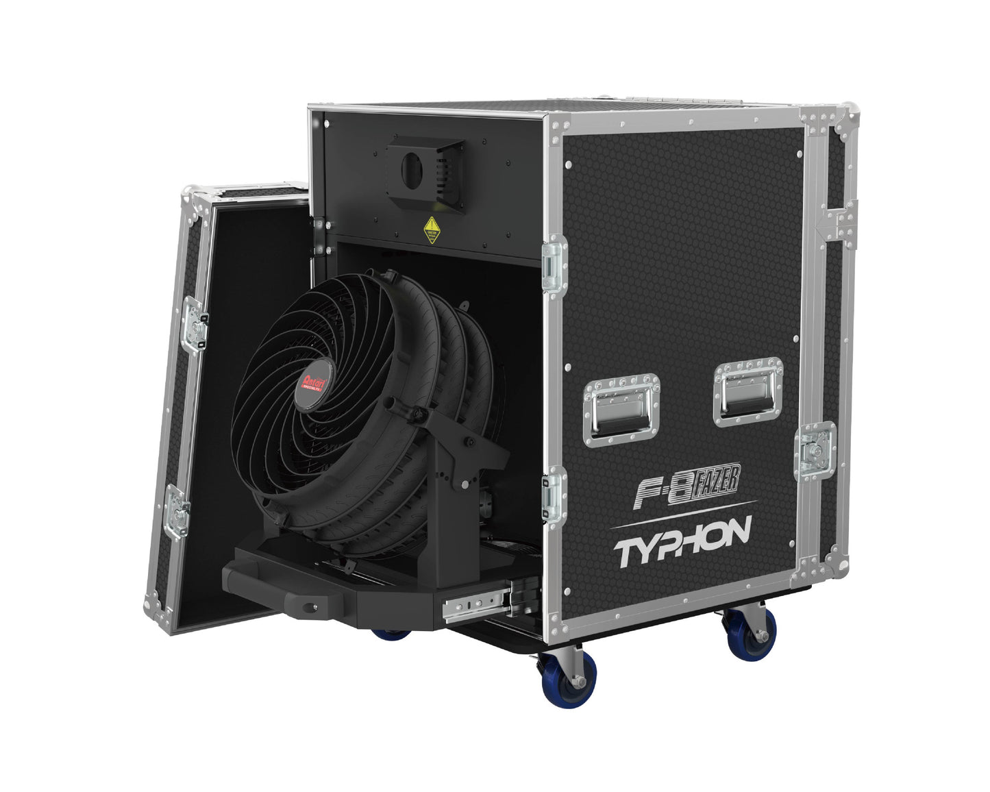 F8TYPHON - 3500W Faze Machine with Road Case