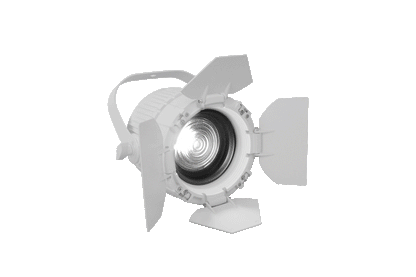 F96VW-WH - Variable White Fresnel with Manual Zoom (White)