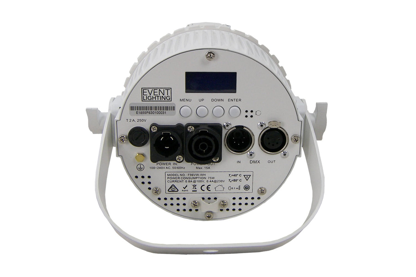 F96VW-WH - Variable White Fresnel with Manual Zoom (White)