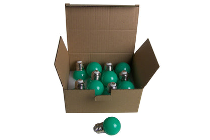 FESLED2GX12 - 2W E27 LED Globe (Green) - Box of 12