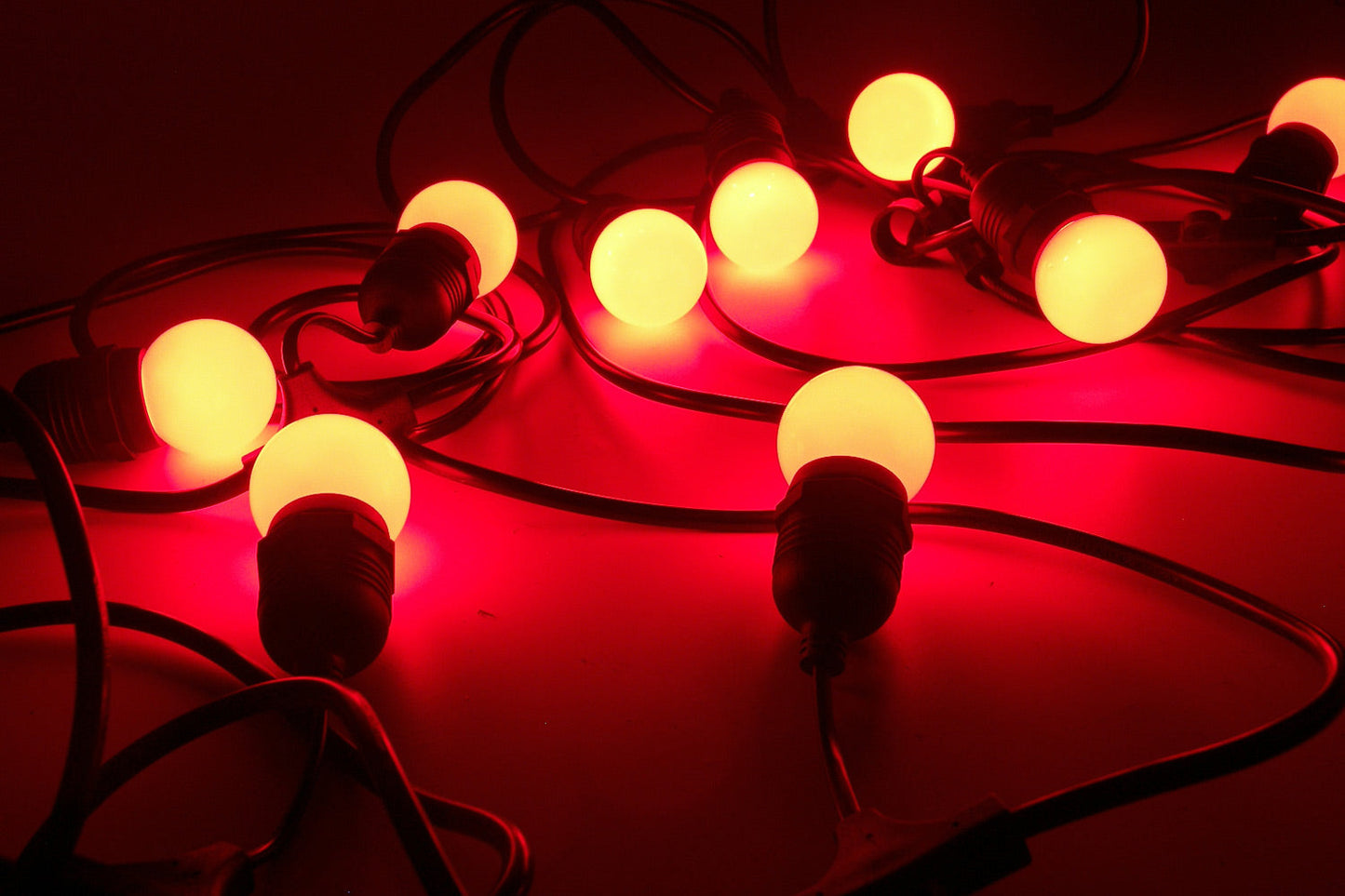 FESLED2RX12 - 2W E27 LED Globe (Red) - Box of 12