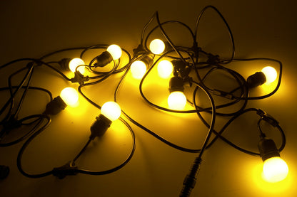 FESLED2YX12 - 2W E27 LED Globe (Yellow) - Box of 12