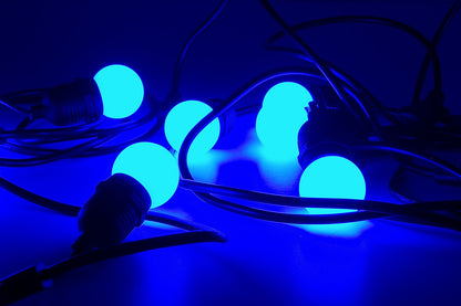 FESLED2BX12 - 2W E27 LED Globe (Blue) - Box of 12