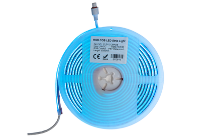 Event Lighting FLEXICOBRGB - COB LED Tape (RGB) side View