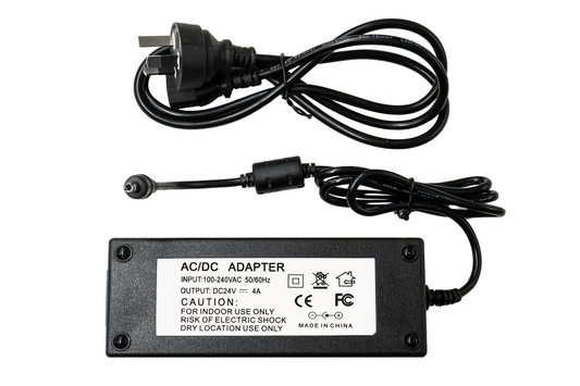FLEXIPSU100 - power supply 96W, 24VDC output Front Back view 
