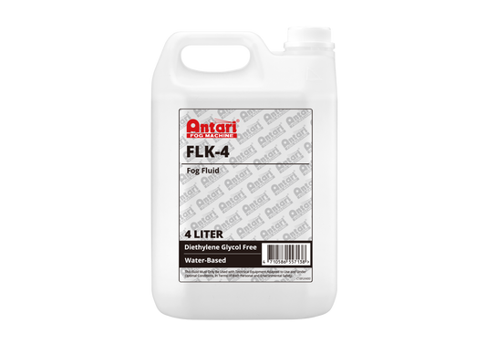 FLK4 - Antari High Density Fast Dissipating Fog Fluid (4 Litre)