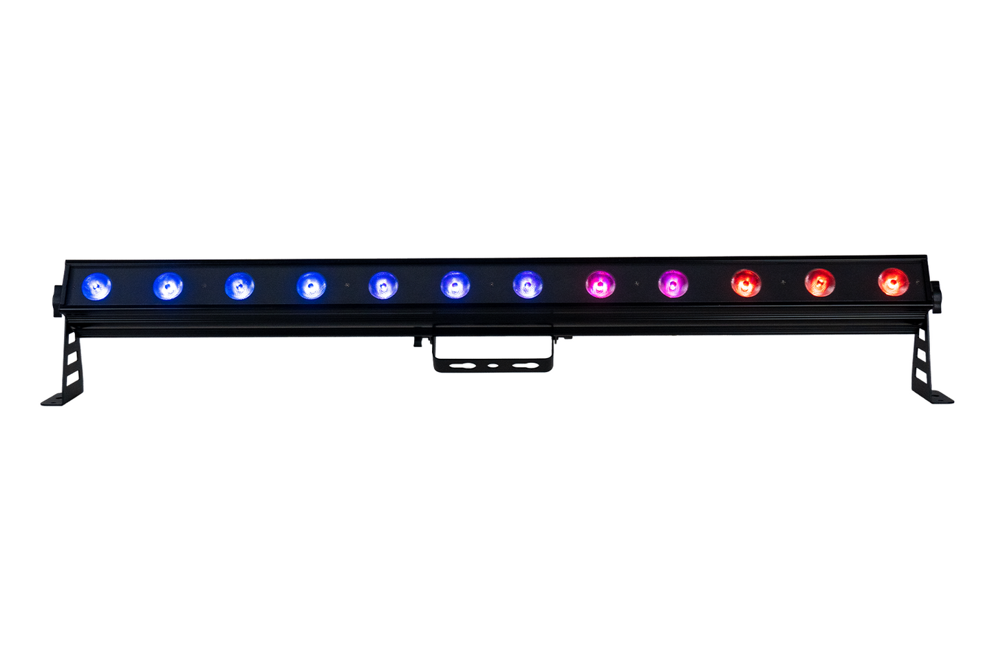 Event Lighting PIXBAR12X3 pixel control bar front, on