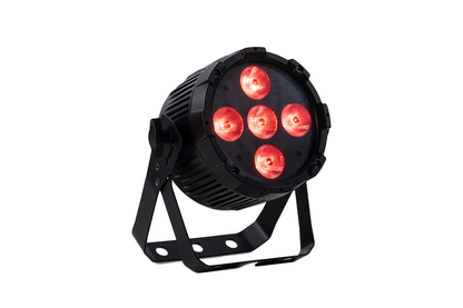 Event Lighting PAR5X8A parcan front, red