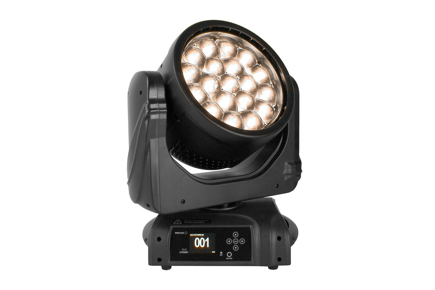 HAVOCW19X40CRI - 19 x 40W Zoom Wash Moving Head