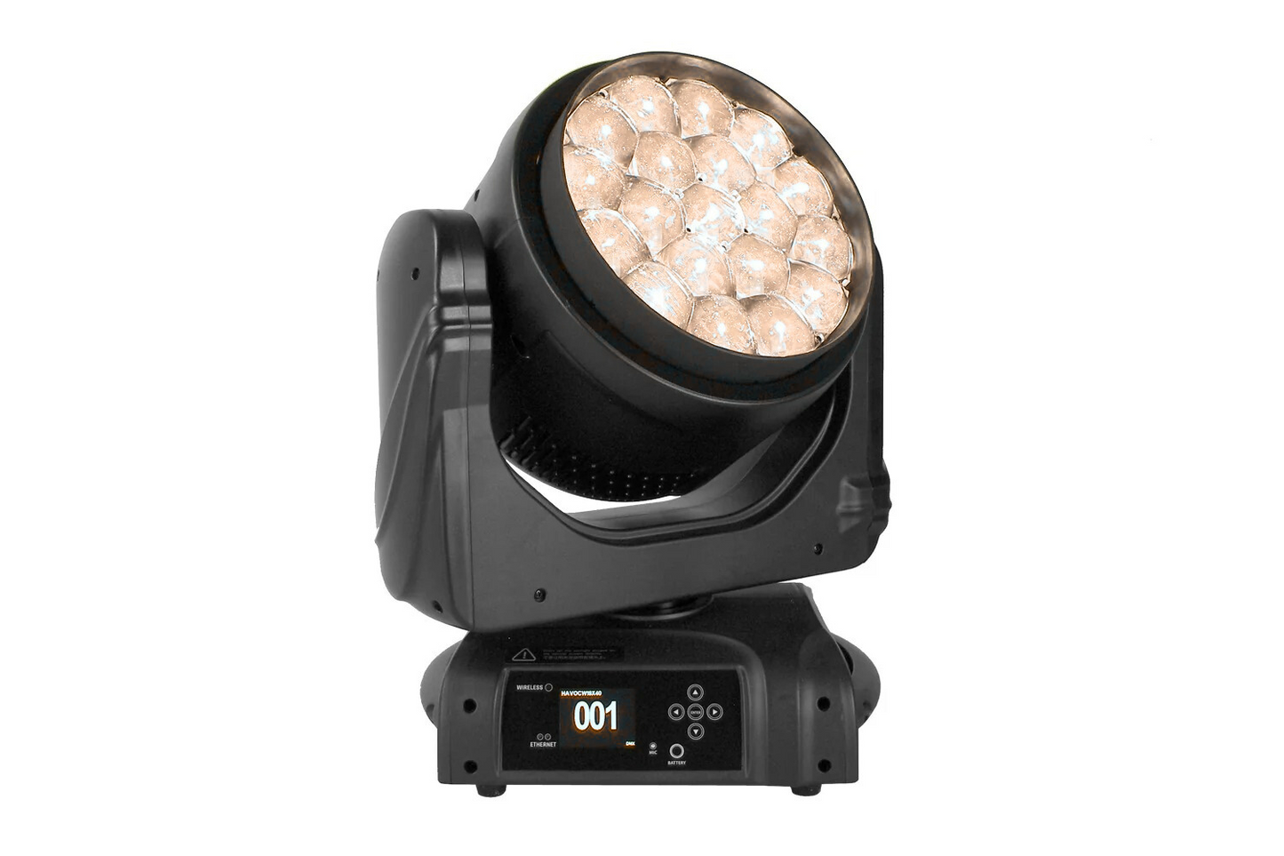 HAVOCW19X40CRI - 19 x 40W Zoom Wash Moving Head