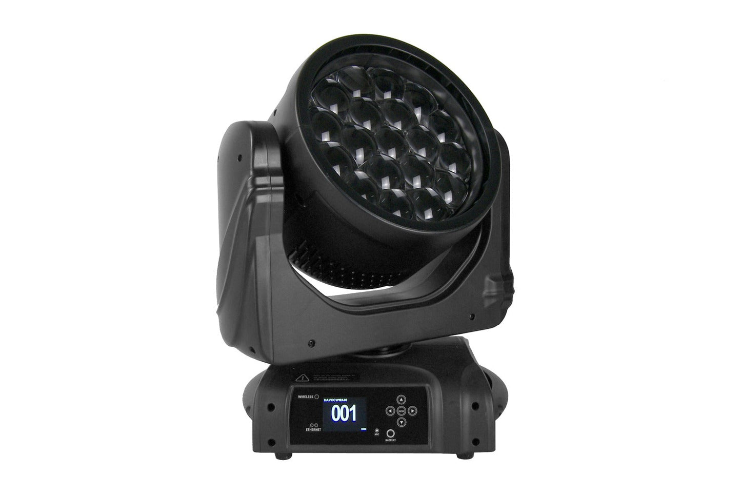 HAVOCW19X40 - 19 x 40W Zoom Wash Moving Head