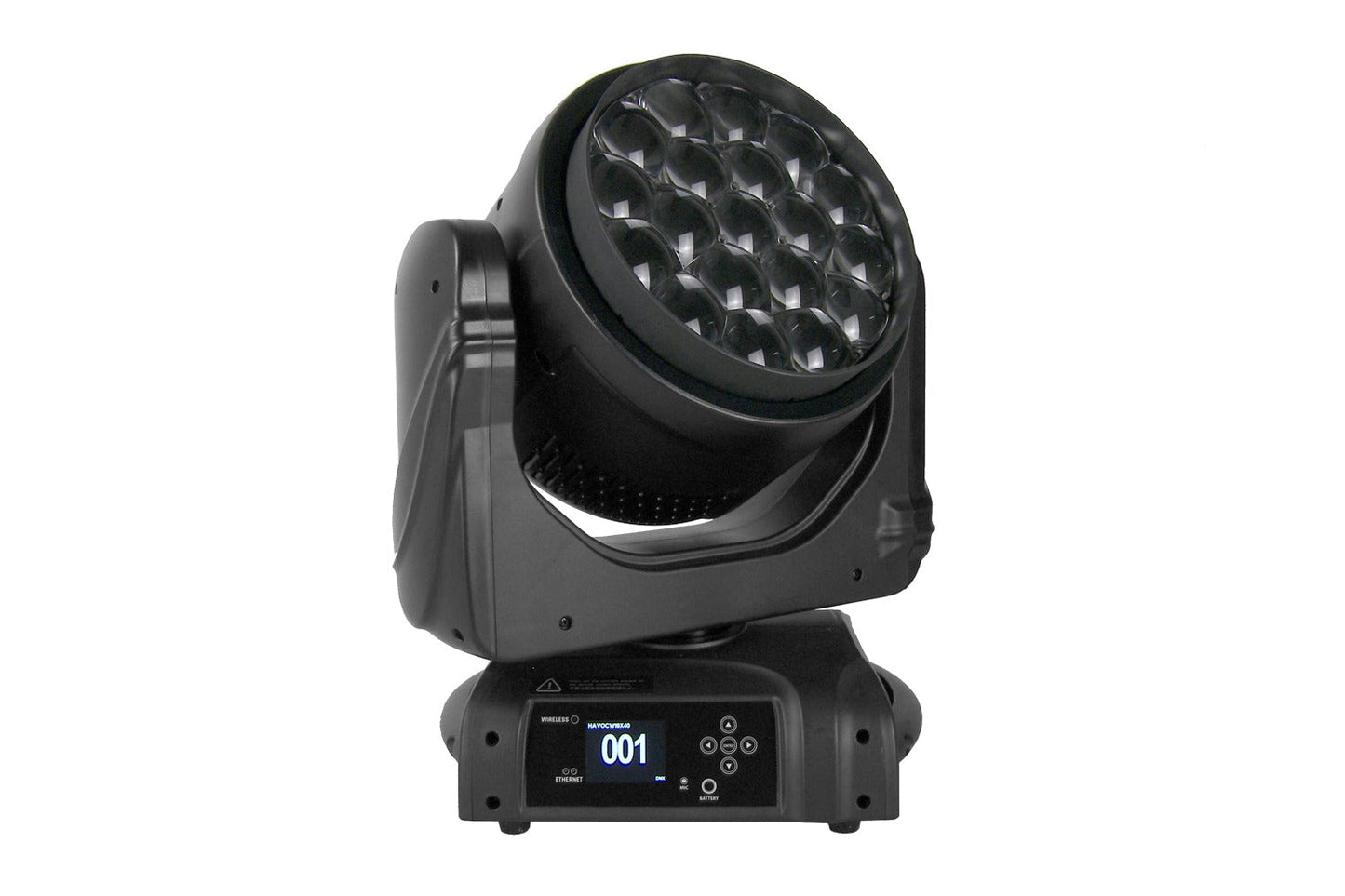 HAVOCW19X40 - 19 x 40W Zoom Wash Moving Head