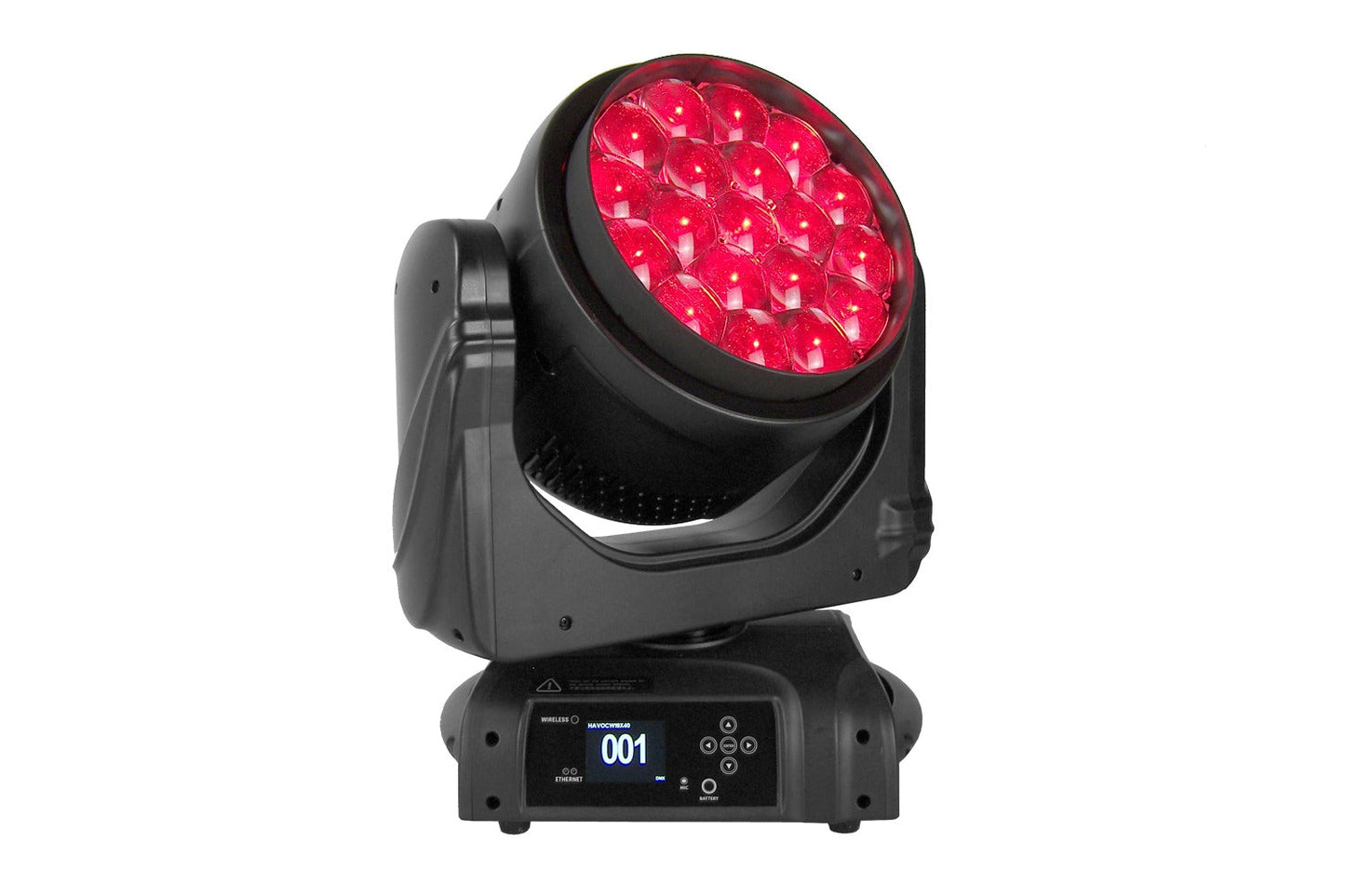 HAVOCW19X40 - 19 x 40W Zoom Wash Moving Head