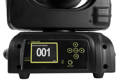 HAVOCW7X40CRI - 7 x 40W Zoom Wash Moving Head