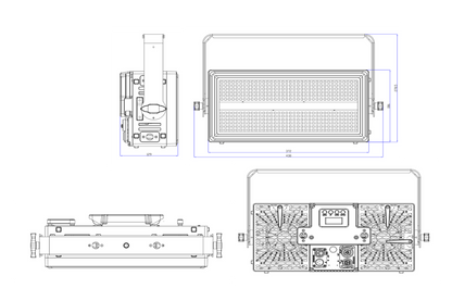 HYBRICK-FX - IP65 Effect Light with Electronic Frost and Interlocking Housing