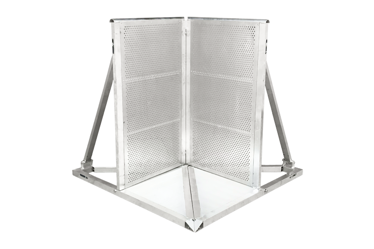 Event Lighting Crowd Barrier Corner