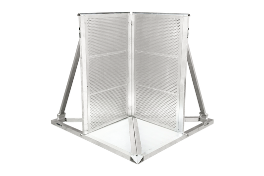 Event Lighting Crowd Barrier Corner