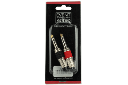 Event Audio JACKTRS - Pair of Jack TRS Male Plug packaging