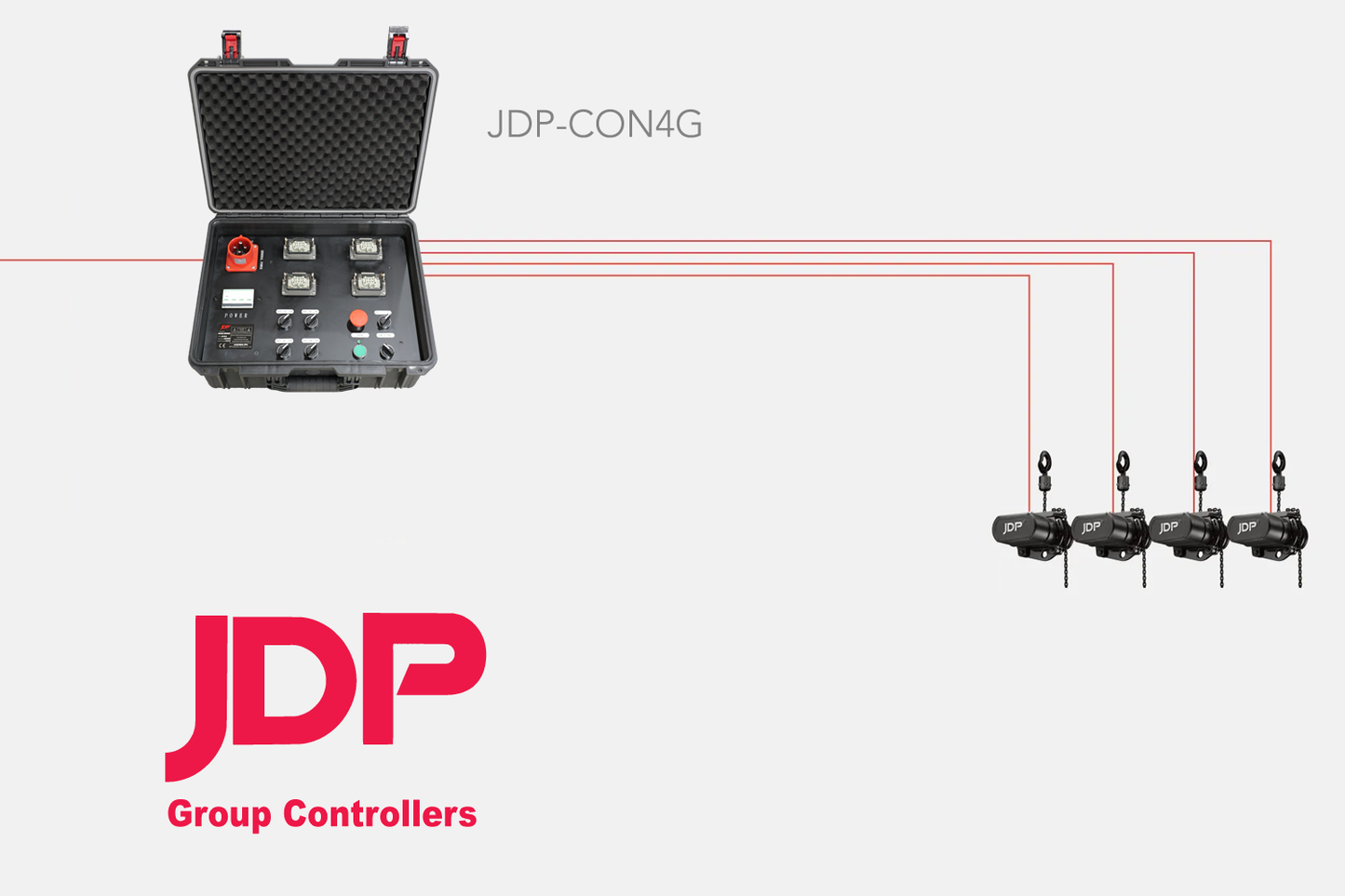 JDP-CON4GWP - 4 Channel Group Controller
