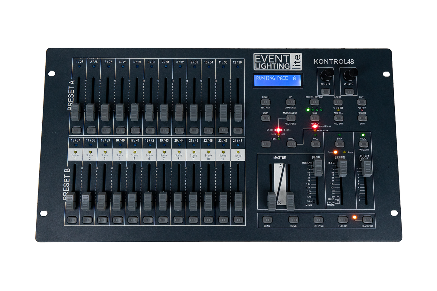 KONTROL48 - 48 Channel DMX controller